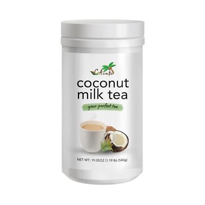 Coconut Tea, Coconut Infused Green Tea, Creamy Drink Mix, Make Iced or Hot, P...