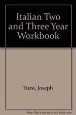 Italian Two and Three Year Workbook