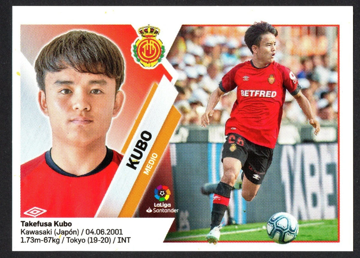 2019-20 Panini Colecciones Este Liga Stickers - Takefusa Kubo #63