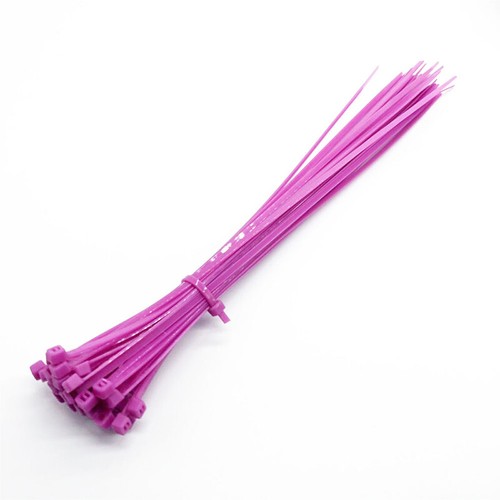 Cable de nailon de plástico de bloqueo automático de 4 mm lazos con cremallera envoltura cable correa de amarre - Imagen 10 de 12