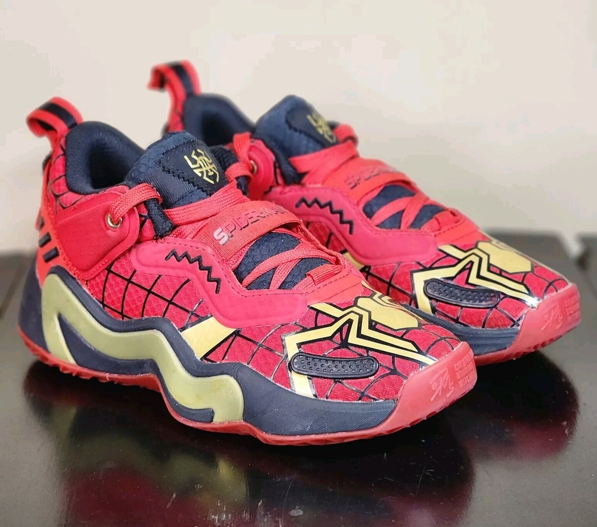 Adidas Youth Boys Donovan Mitchell D.O.N Issue #3 Spiderman Shoes