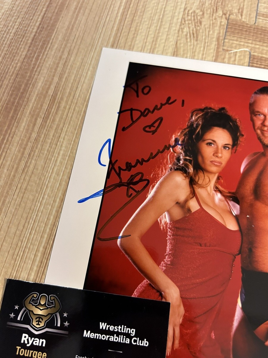 ECWプロレスカード シェーン・ダグラス The Franchise Shane Douglas Signed ECW Magazine Page Photo