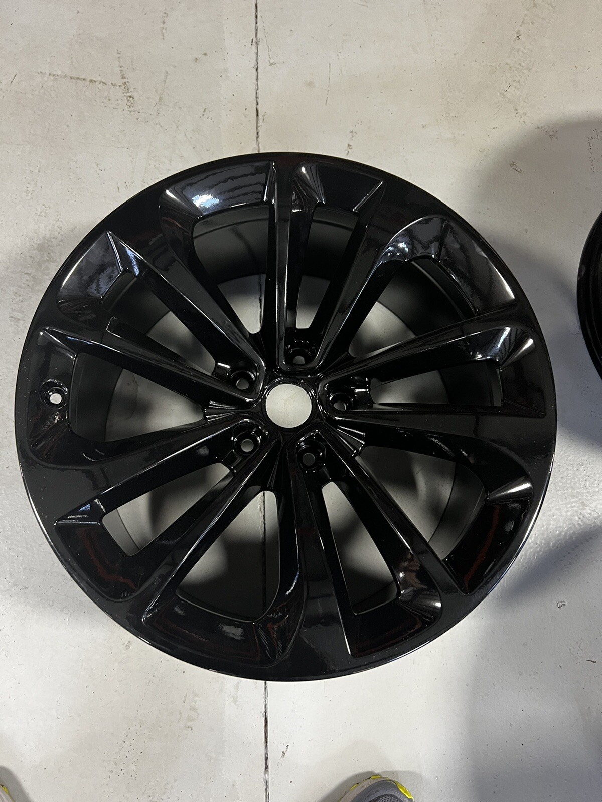 (4) BENTLEY BENTAYGA OEM FACTORY 21" WHEELS RIMS NEW GLOSS BLACK 5X130