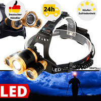 Stirnlampe Led Kopflampe Kappenlampe Leicht Wiederaufladbar Joggen Wandern Lampe