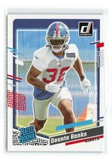 DEONTE BANKS #376 2023 PANINI DONRUSS GIANTS ROOKIE