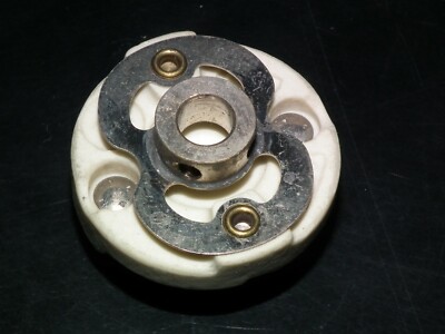 NOS CERAMIC ISOLATED 1/4'' FLEXIBLE SHAFT COUPLER HAMMARLUND  Collins Heathkit