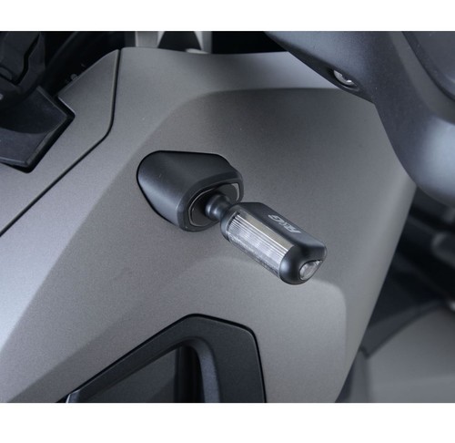 Kit adaptador indicador delantero R&G negro (par) Honda X-ADV (750) 2017 - 2020 - Imagen 1 de 4