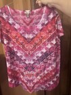 White Stag Lot of 8 Women’s XL  Short Sleeve Tops Multicolor — photo 3