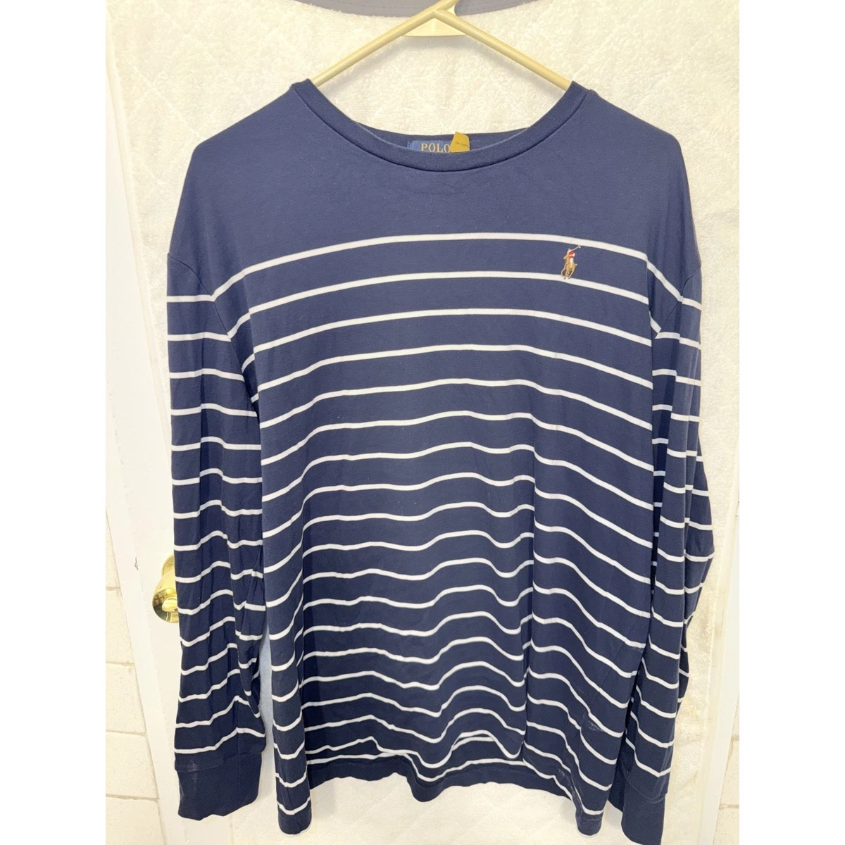 Polo Ralph Lauren Long Sleeve Striped T-Shirts for Men for sale - eBay