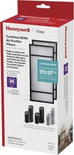 Honeywell HRF-H2 True HEPA Air Purifier Replacement Filter H, 2-Pack   Airborne