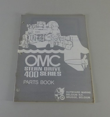 Teilekatalog OMC Stern Drive 400 Series 120 / 140 PS Models