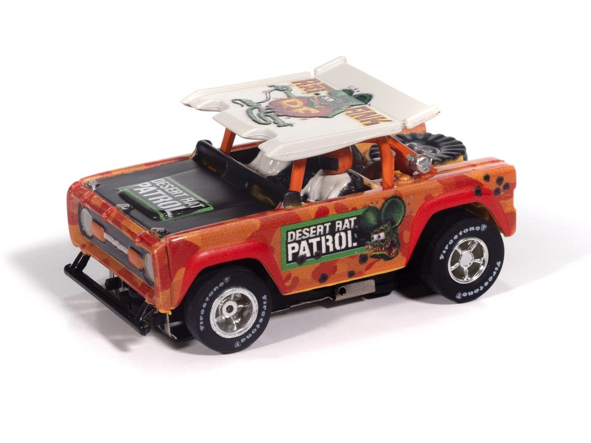 SC422 Auto World Xtraction 1972 Ford Baja Bronco Rat Orange HO