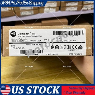 Allen Bradley 1769-OB16 Compact I/O DC Output New Sealed Free Shipping