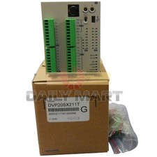 New in Box Delta PLC DVP20SX211T 8DI, 6DO NPN Transistor, 4AI, 2AO 