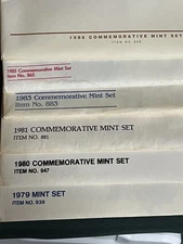 Lot Of 6 USPS Mint Sets Of Commemorative Stamp books