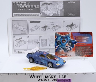 Side Burn 100% Complete Transformers TFCC Botcon 2011 Action Figure