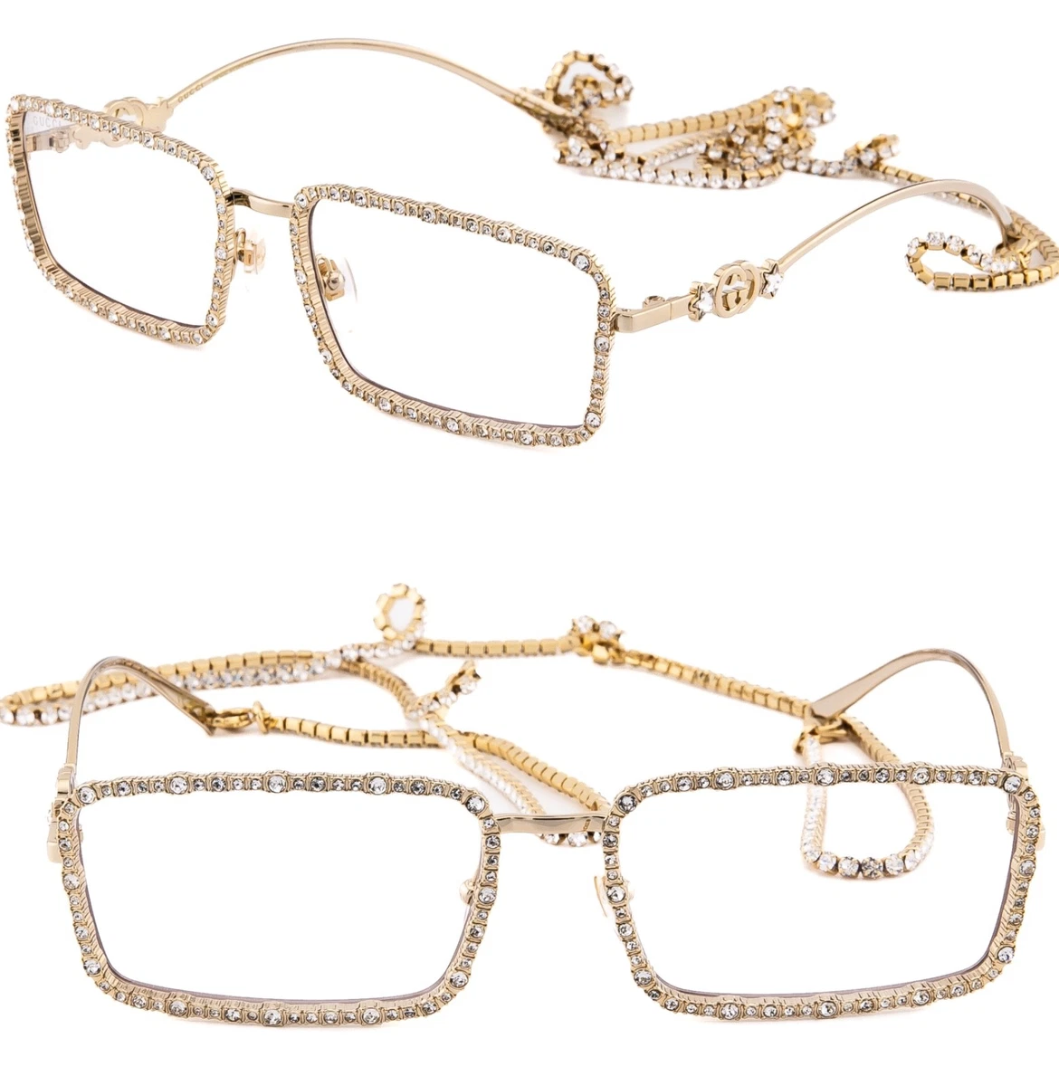 Gucci Clear Fashion Eyewear & Clear Glasses for Women for sale | eBay