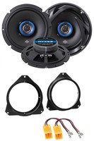 Autotek 200Watt 16,5Cm 2-Wege Lautsprecher FüR Peugeot Partner Tepee Ab 08 Front