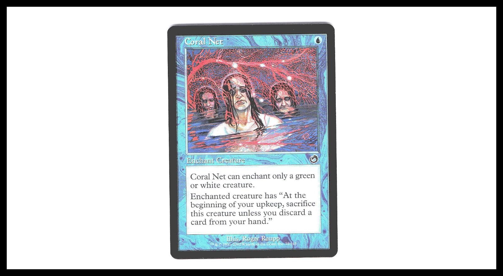 Coral Net 35 Common Torment Magic: The Gathering Lightly Played