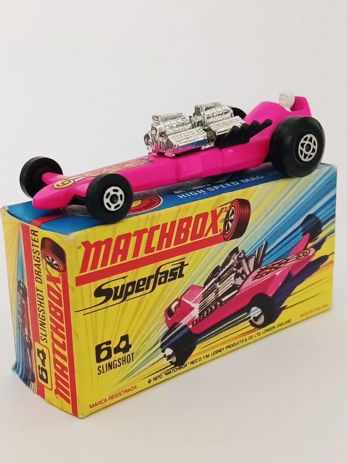 Matchbox 64c, Slingshot Dragster - Free Price Guide & Review