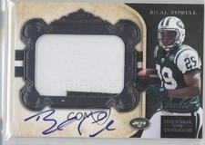 2011 Playoff National Treasures Rookie 44/99 Bilal Powell #321 Patch Auto 0x5