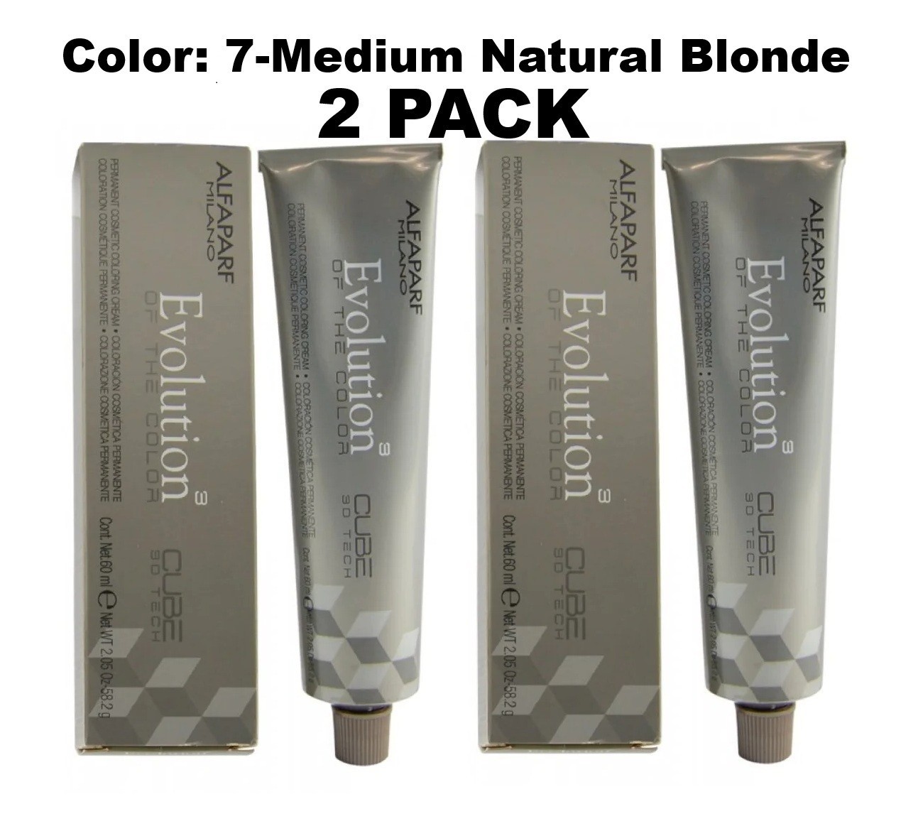 Permanent Color 7 Medium Natural Blonde