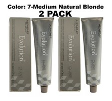 2 PACK Alfaparf Evolution of the Color Permanent Color 7 Medium Natural Blonde