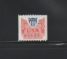 US Computer Vended EFO stamps: #CVP31a Rare 0.00 double print TEST coil! MNH