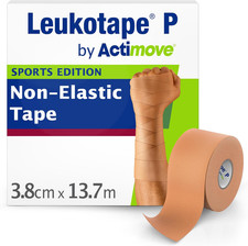 Leukotape P Sports Rigid Tape for Sprains & Injury Prevention, 3.8Cm X 13.7M 0.87 per metre