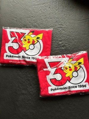 Pokemon 30Th Anniversary Towel 2 Carp Original Hiroshima JPN Limited Edition Rar