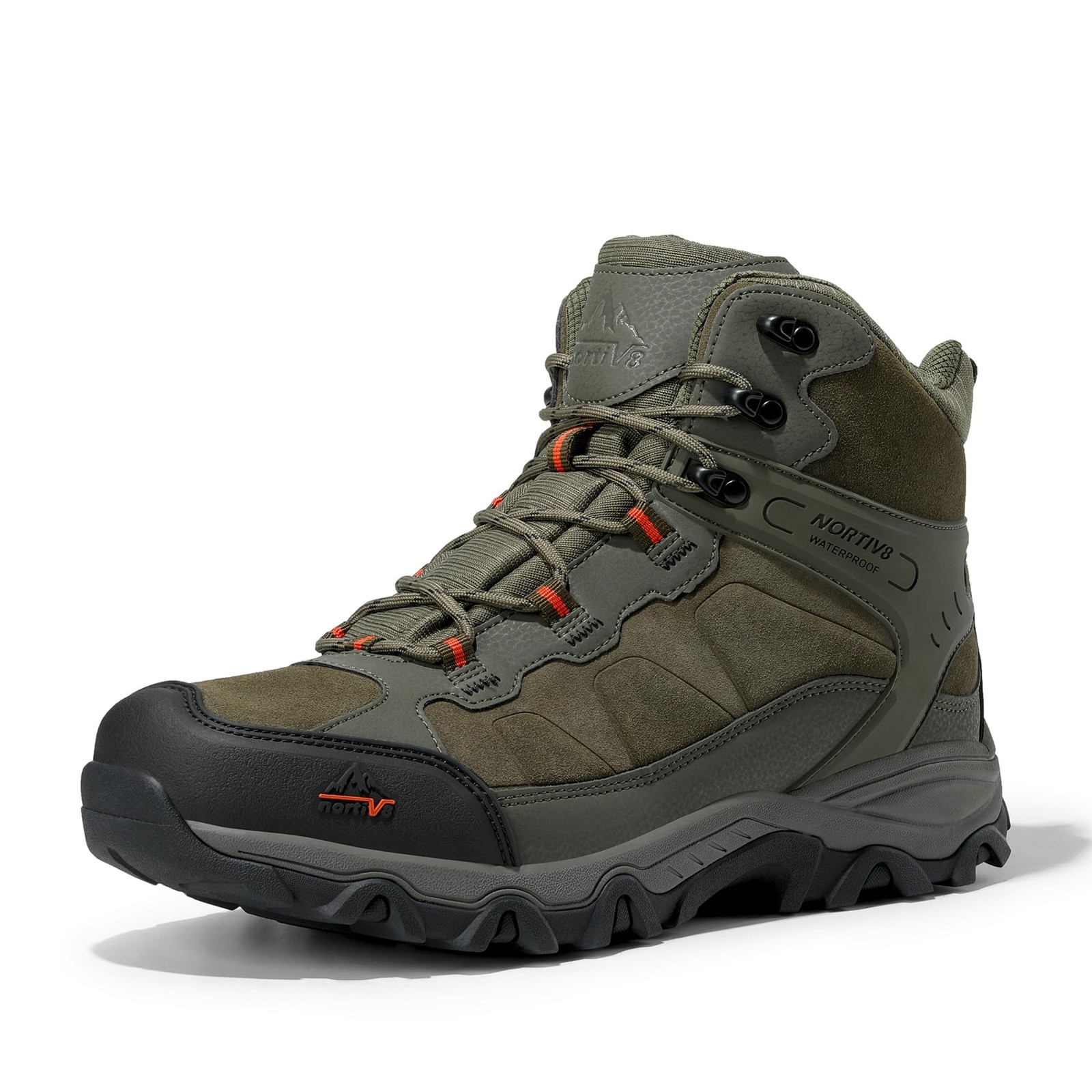 Men's Waterproof Lightweight Hiking Boots for Outdoor Trekking & Mountaineering