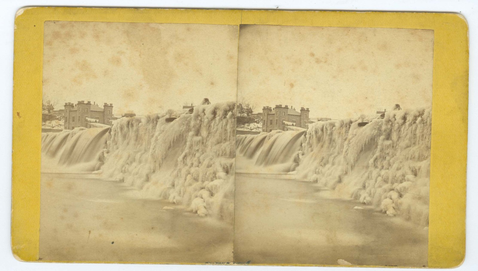 G0898* Thousand Islands NY Stereoview by McIntyre, Alexandria Bay New York