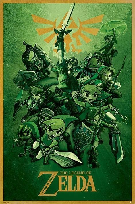 The Legend Of Zelda Link Maxi Poster
