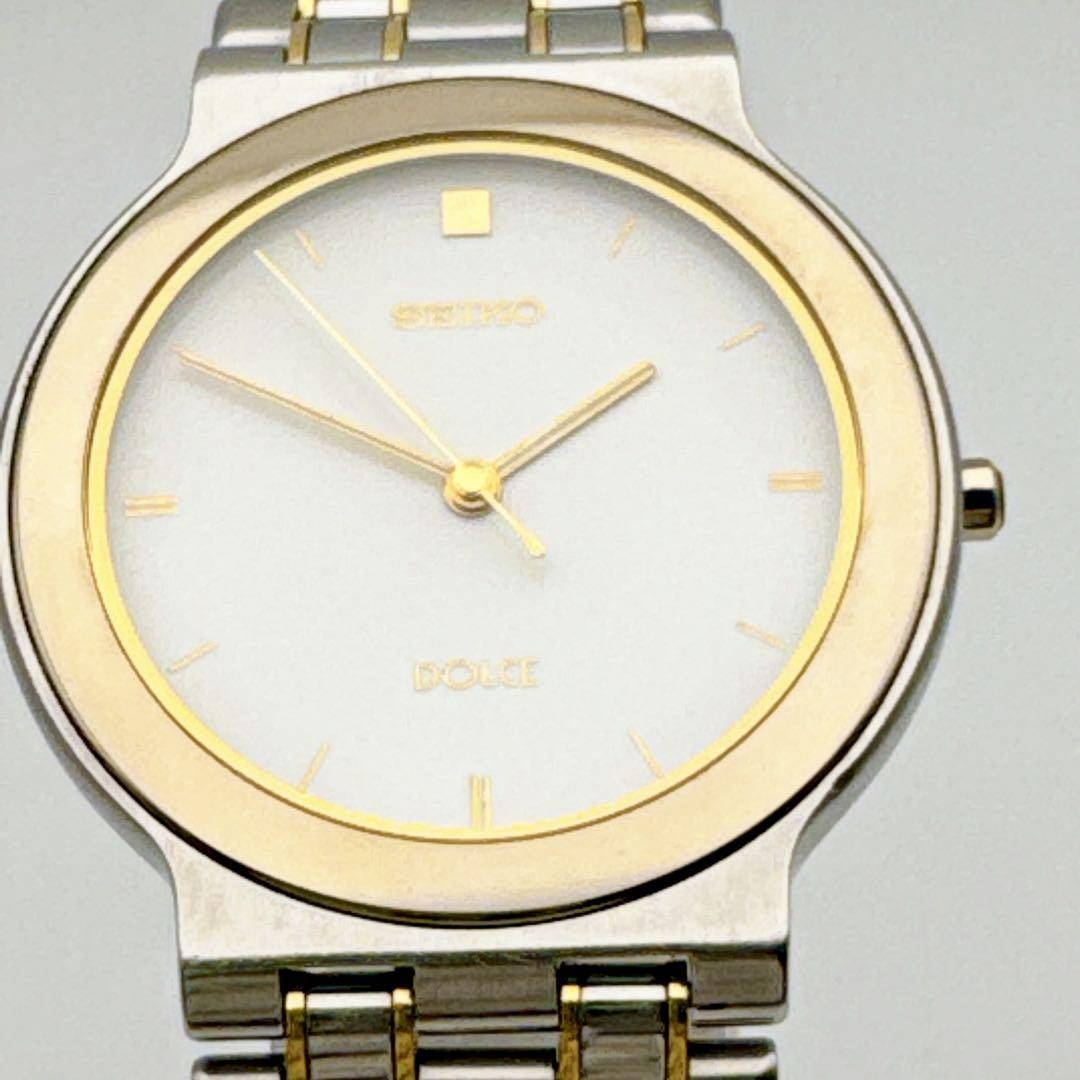 Seiko Dolce Quartz Watch 5S21-6030 Unisex 33mm Cleaned