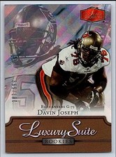 2006 Flair Showcase  Davin Joseph 136 387/699