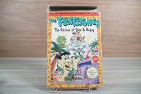 Flintstones The Rescue of Dino and Hoppy (Nintendo NES) Complete in Box CIB