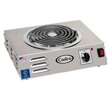Cadco CSR3T Single Hi-Power Stainless Steel electric Hot Plate