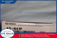 KEYENCE FS-N41P Fiber Optic Sensors FSN41P New In Box One Free Shipping