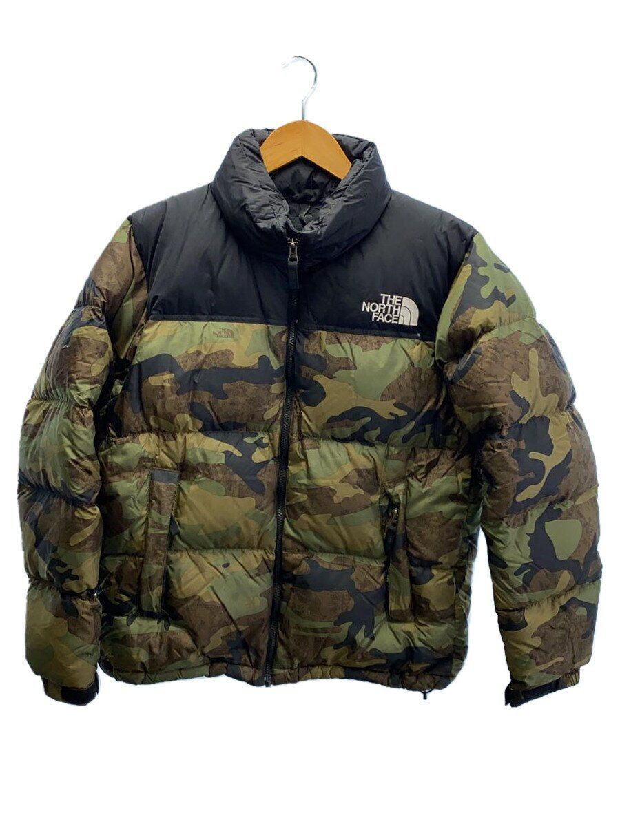 THE NORTH FACE DOWN JACKET NOVELTY NUPTSE NUPSI M NYLON CAMO Used 