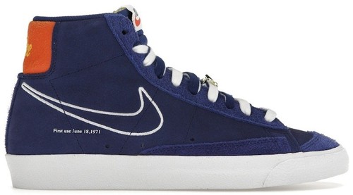 Nike Blazer Mid 77 First Use Deep Royal Blue Mens 14 Nike Blazer Mid 77 Deep Royal Blue - First Use DC3433-400  main image 4