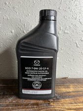 Mazda Genuine ECO 7 0W-20 GF-6 Full Synthetic Engine Oil 1 Quart 32 FL OZ 56.00 per gallon