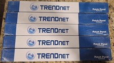(5) Trendnet Patch Panel Cat 6 TC-P24C6 Brand...