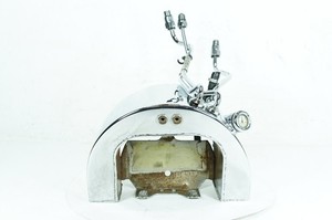 01 Harley Softail FXSTD Deuce OEM Oil Tank Reservoir Bottle Canister & Dipstick