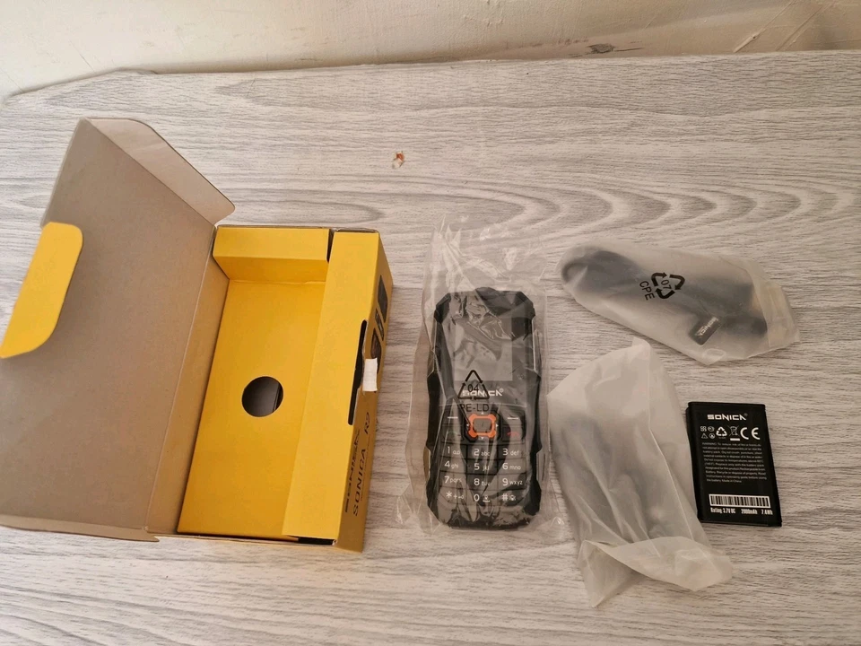 New Sonica R2 IP68 Waterproof & Shockproof Rugged Builders Phone – SIM Free phon - Image 4 of 4