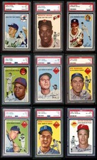 1954 Topps Baseball All-PSA Near Complete Set / Lot 5.5 - EX+ 6098271