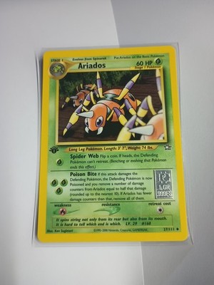 ariados pokemon card price CGC 9.5 Ariados CHR
