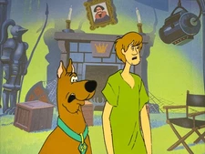 SCOOBY-DOO animation cel 1972 Vintage Cartoons Production Art HANNA-BARBERA  I5