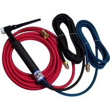 CK18 Water Cooled TIG Torch Kit 350A 12.5' 3-Pc Super-Flex CK18-12SF