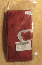 REAL LEATHER PHONE CASE MAGNETIC CLASP iPhone 17 16 15 14 13 12 PRO MAX -- NEW