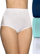 Vanity Fair Women's High Waisted Underwear, Full Coverage Ladies Panties, Perfec